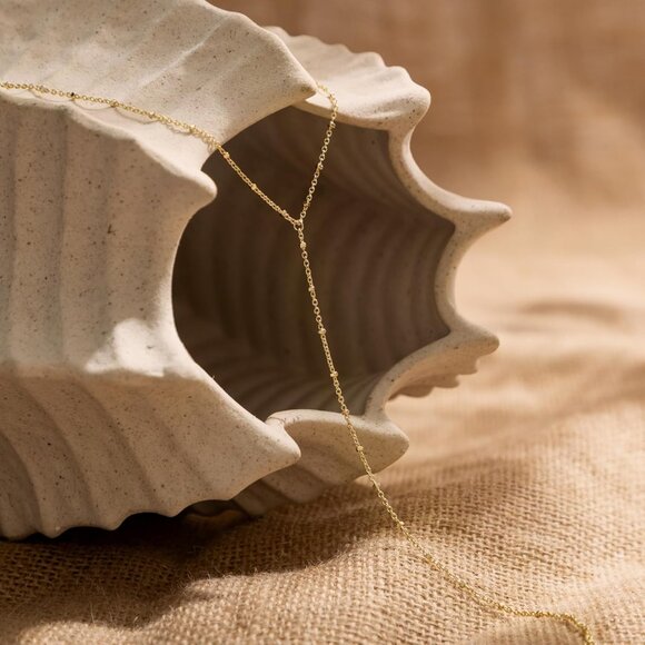 Dainty Layered Beaded Cuban Link  Waterproof Adjustable B-GD Anklet for Women - Picture 7 of 8